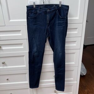 AG Dark Blue Denim Jeans